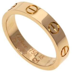 CARTIER 18k Gold Love Ring #48